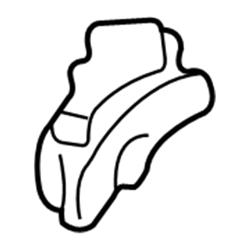 53866-AA010 Toyota Seal To Cowl, Passenger Side Illustration 1 of 1