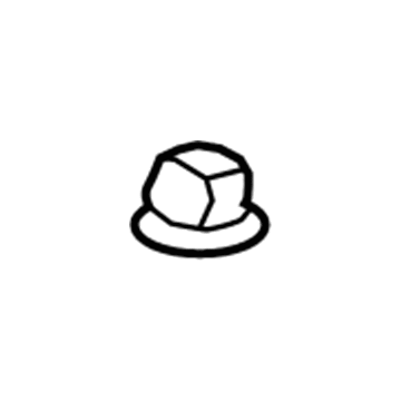 Toyota 90189-06193 Pad Grommet