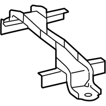 74404-74020 Toyota Hold Down Clamp Illustration 1 of 1
