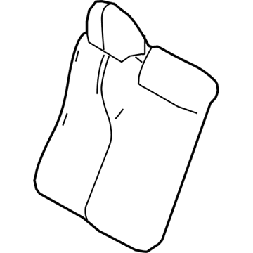 Toyota 71077-06N32-A9 Seat Back Cover