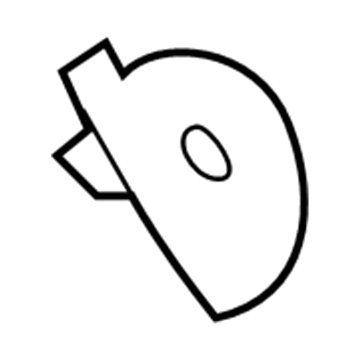 Scion 62775-21030 Quarter Glass Upper Clip