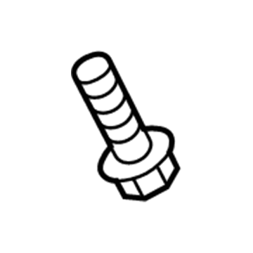 Toyota SU003-00017 Transmission Mount Bolt