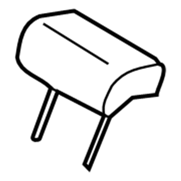 71970-08100-B0 Toyota Headrest Illustration 1 of 1
