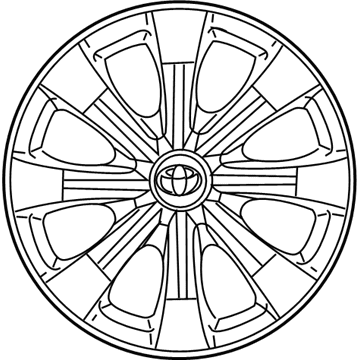 Toyota Corolla Wheel Cover - 42621-02140