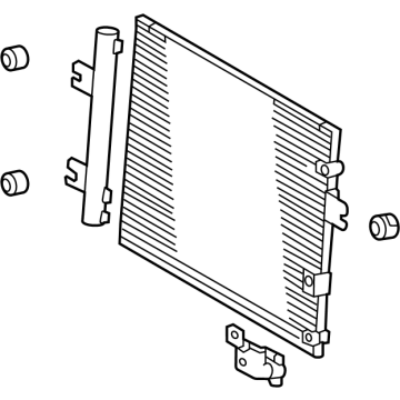 Toyota 884A0-AK020 Condenser Assembly