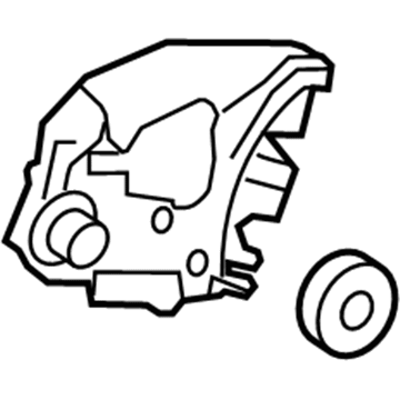 Toyota 69050-06100 Lock Assembly