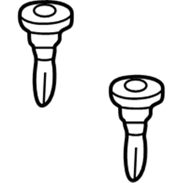 Toyota 71930-32020-P4 Headrest Guide