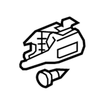 69205-12230-B0 Toyota Handle, Inside, Passenger Side Illustration 1 of 1