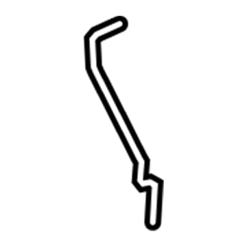 69311-12180 Toyota Lock Rod, Passenger Side Illustration 1 of 1