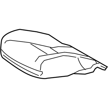 Toyota 71511-12C40 Seat Cushion