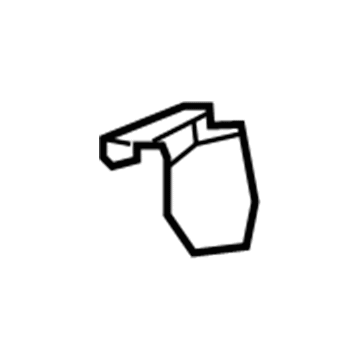 Toyota 72157-12220 Rear End Track Cover