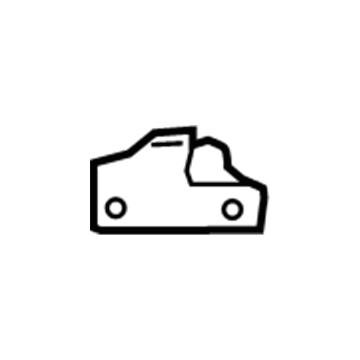 Toyota 72137-12210 Rear End Track Cover