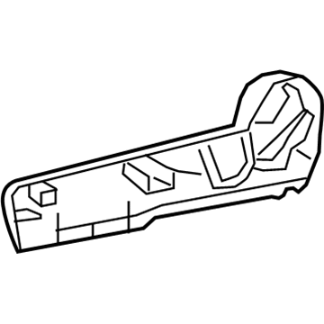 Toyota 71811-12500-C0 Cushion Shield