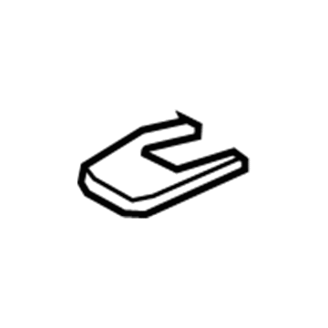 Toyota 72123-12200 Front End Track Cover