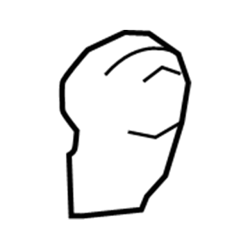 Toyota 71861-12400-C0 Recline Cover