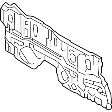 Toyota 55101-30D40 Dash Panel