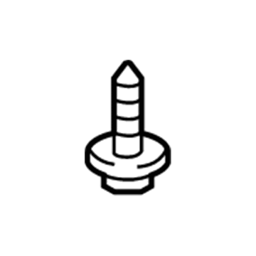 Toyota 90159-60477 Under Cover Screw