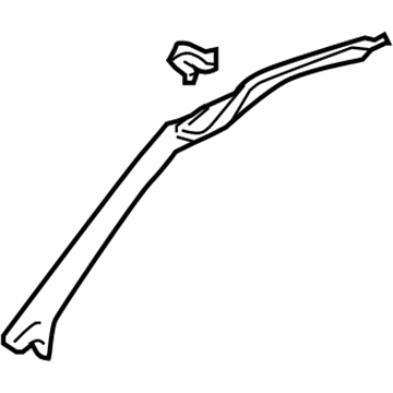 Toyota 62211-04050-B0 Windshield Pillar Trim