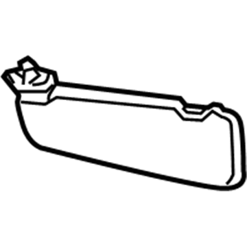 Toyota 74310-35081-B0 Visor