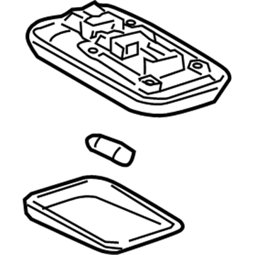 Toyota 81240-12051-B1 Dome Lamp Assembly