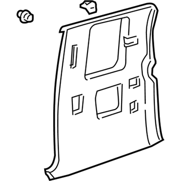 Toyota 62511-04020-B0 Side Trim Panel