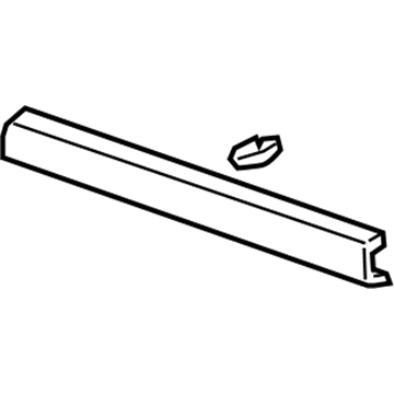 Toyota 64261-04020-B0 Back Panel Trim