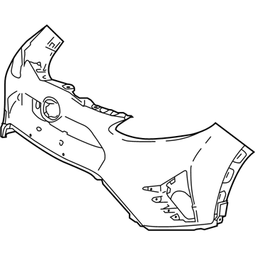 Toyota Prius C Bumper Cover - 52119-5A959