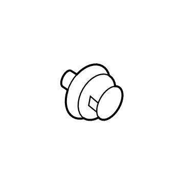 Toyota 90467-A0006 Wheel Opening Molding Clip