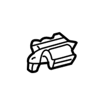 Toyota Matrix Exterior Door Handle - 69023-13020