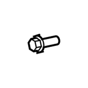 90080-11549 Toyota Actuator Bolt Illustration 1 of 1