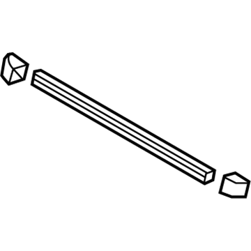 65483-0C011 Toyota Track Assembly, Upper Illustration 1 of 1