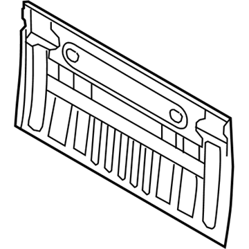 65405-0C040 Toyota Front Panel, Rear Illustration 1 of 1