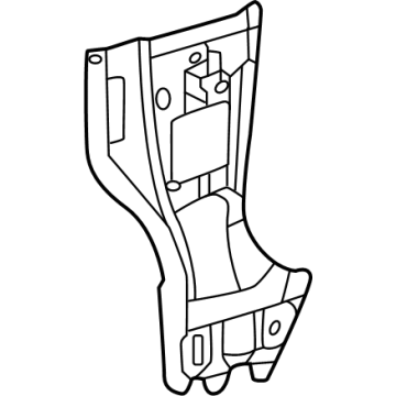 Toyota 61023-35240 Inner Hinge Pillar