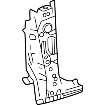 Toyota 61108-35090 Lower Pillar Reinforcement