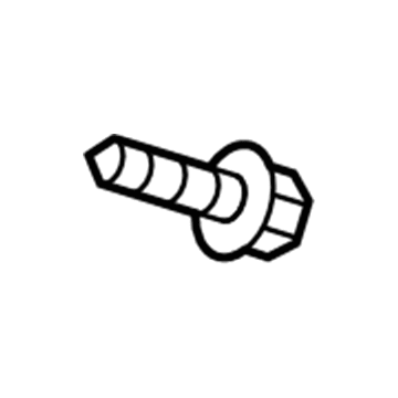 Toyota 90159-60623 Wheel Opening Molding Screw