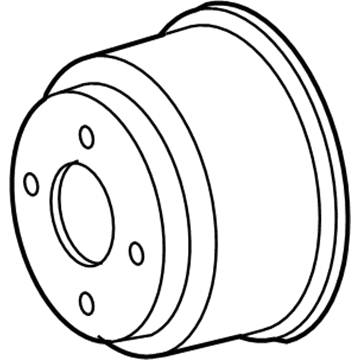 Toyota 16371-38010 Pulley