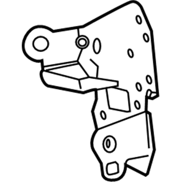 Toyota 86212-10160 Radio Mount Bracket