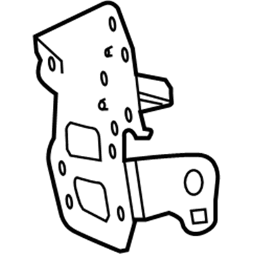 Toyota 86211-10160 Radio Mount Bracket