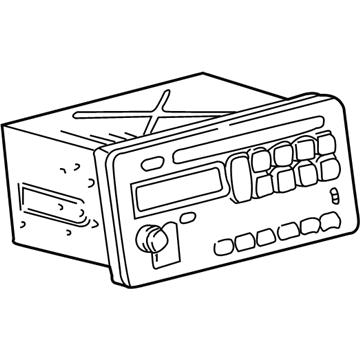 Toyota 86120-02330 AM/FM CD