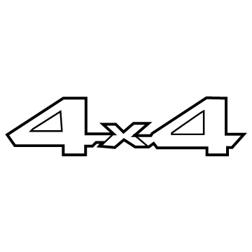 Toyota 75473-0C060 Nameplate