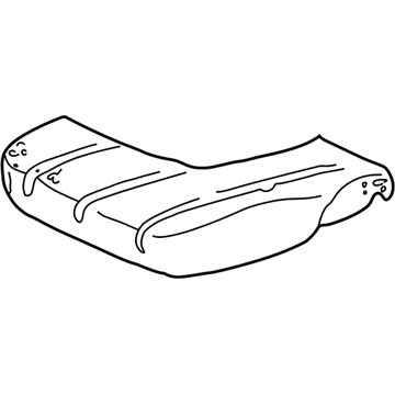 Toyota 71051-06010 Seat Cushion Pad