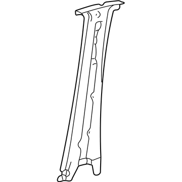 61343-08010 Toyota Inner Pillar, Passenger Side Illustration 1 of 1