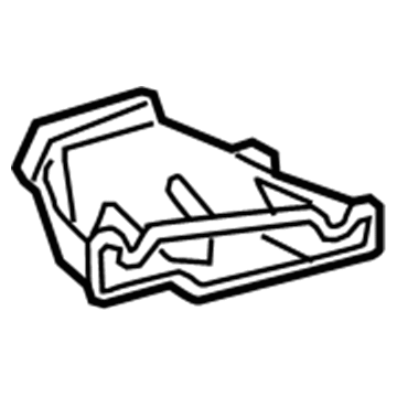 G92E1-33020 Toyota Duct, HV Battery Intake, Driver Side Illustration 1 of 1