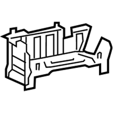G920R-33030 Toyota Side Shield, Passenger Side Illustration 1 of 1