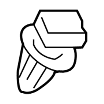 Toyota 90467-08225 Wheel Opening Molding Clip