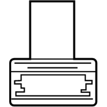 Toyota 74599-48020 Air Bag Label