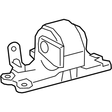 12372-0P080 Toyota Side Mount, Driver Side Illustration 1 of 1