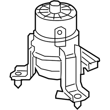 12361-0P210 Toyota Front Mount Illustration 1 of 1