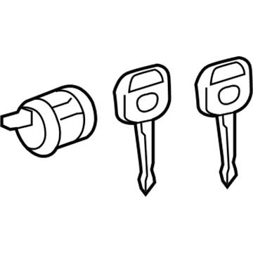 Toyota 69056-0E100 Lock Cylinder