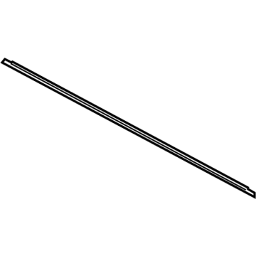 Toyota 85213-AK010 Rubber, Wiper Blade, Passenger Side 85213-AK010 Toyota Rubber, Wiper Blade, Passenger Side Illustration 1 of 1
